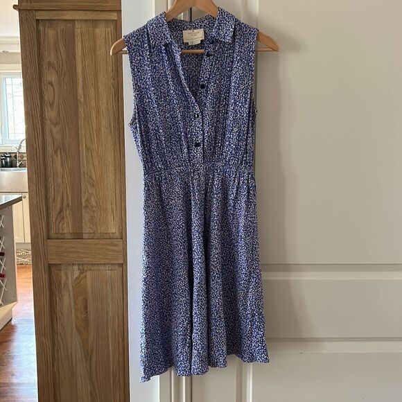 Kate Spade Blue Sleeveless Dress - Picture 7 of 12